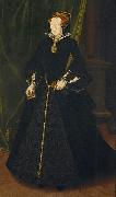 Hans Eworth wife of Sir Henry Sidney oil painting on canvas